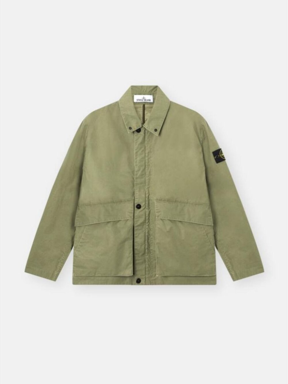 Stone Island Coach Jacket With Pigmented Wax Coating Tag Size XL Men